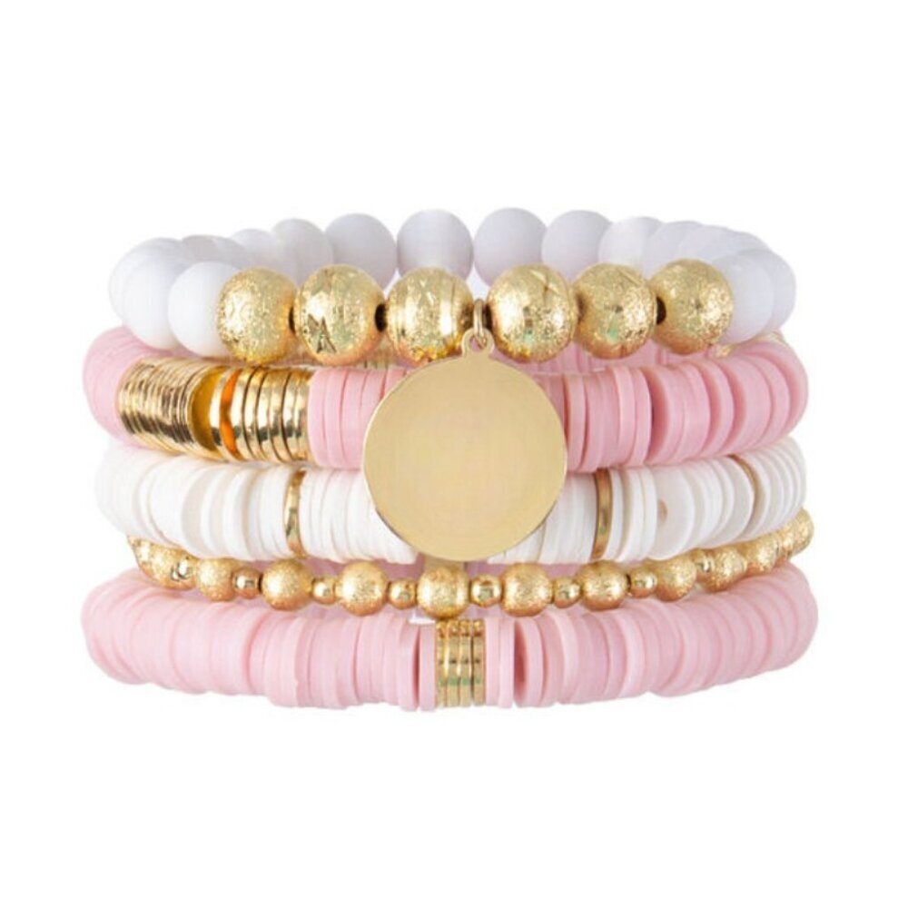 Pink Bracelet Set